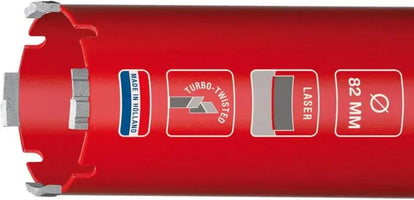 Carat DUSTEC® Droogboor Ø68 x 150mm M16 - HTM0681504 - - - Mastertools.nl
