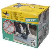 Wolfcraft Afzuigkap met geleidingsslede voor haakse slijper - 5017000 - 4006885501706 - 5017000 - Mastertools.nl