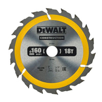 DeWALT Cirkelzaagblad voor Hout | Extreme | Ø 184mm Asgat 16mm 28T - DT4031-QZ - - - Mastertools.nl