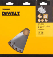 DeWALT Cirkelzaagblad voor Hout | Extreme | Ø 190mm Asgat 30mm 28T - DT4033-QZ - 5035048056851 - DT4033-QZ - Mastertools.nl