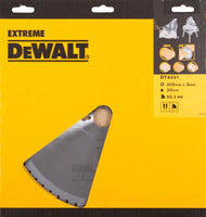 DeWALT Cirkelzaagblad voor Hout | Extreme | Ø 305mm Asgat 30mm 60T - DT4331-QZ - 5035048058015 - DT4331-QZ - Mastertools.nl