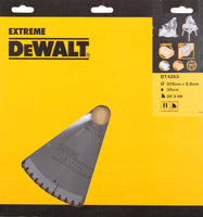 DeWALT Cirkelzaagblad voor Laminaat | Extreme | Ø 305mm Asgat 30mm 80T - DT4283-QZ - 5035048057674 - DT4283-QZ - Mastertools.nl