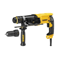 DeWALT D25134KP Combihamer SDS-Plus 2,8J + snelwisselboorkop + boren- en beitelset 800W in TSTAK - - - Mastertools.nl