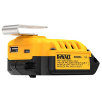 DeWALT DCB094K USB Laadadapter 18V XR - 5054905302313 - DCB094K-QW - Mastertools.nl