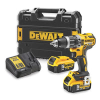 DeWALT DCD796P2 Accu klop-/schroefboormachine 18V XR 5.0Ah in TSTAK - 5035048616628 - DCD796P2-QW - Mastertools.nl