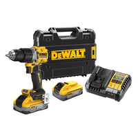 DeWALT DCD805H2T Compacte accu klop-/schroefboormachine 18V XR 5.0Ah POWERSTACK in TSTAK - - - Mastertools.nl