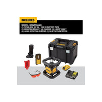 DeWALT DCE074D1R-SET Volautomatische Roterende Laser Rood 18V 2.0Ah Li-ion - 5054905035549 - DCE074D1R-SET - Mastertools.nl