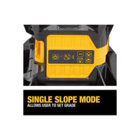 DeWALT DCE074D1R-SET Volautomatische Roterende Laser Rood 18V 2.0Ah Li-ion - 5054905035549 - DCE074D1R-SET - Mastertools.nl