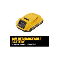 DeWALT DCE074D1R-SET Volautomatische Roterende Laser Rood 18V 2.0Ah Li-ion - 5054905035549 - DCE074D1R-SET - Mastertools.nl