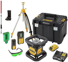 DeWALT DCE079D1G-SET Volautomatische Roterende Laser Groen 18V Li-ion - - - Mastertools.nl