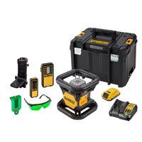 DeWALT DCE079D1G Volautomatische Roterende Laser Groen 18V Li-ion - 5035048657966 - DCE079D1G-QW - Mastertools.nl