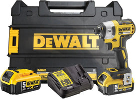 DeWALT DCF887P2 Accu slagschroevendraaier 205Nm 18V XR 5.0Ah in TSTAK - 5035048616079 - DCF887P2-QW - Mastertools.nl