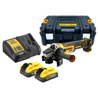DeWALT DCG405H2T Accu Haakse slijper 125mm 18V 5.0Ah POWERSTACK in TSTAK - - - Mastertools.nl