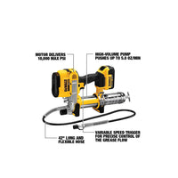 DeWALT DCGG571M1 Vetspuit 18V 4.0Ah Li-ion XR - 5035048441947 - DCGG571M1-QW - Mastertools.nl