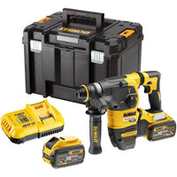 DeWALT DCH333X2 FLEXVOLT Accu Combihamer SDS+ 3,5J 54V XR 9.0Ah in TSTAK - 5035048646748 - DCH333X2-QW - Mastertools.nl