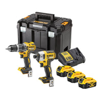 DeWALT DCK266P3T Accu Combiset DCD796 + DCF887 18V 5.0Ah XR Li-ion - - - Mastertools.nl