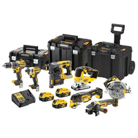 DeWALT DCK755P3T Accu Combiset 7-delig 18V 5,0Ah Li-ion - 5054905285852 - DCK755P3T-QW - Mastertools.nl