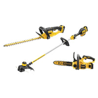 DeWALT DCM561P3SET Accu Combiset Heggenschaar + Kettingzaag + Grastrimmer 18V 5,0Ah Li-ion - 5054905288440 - DCM561P3SET - Mastertools.nl