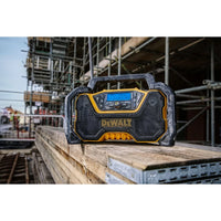 DeWALT DCR029 Accu Bouwradio 12V - 18V - Bluetooth - DAB+ - 5035048729366 - DCR029-QW - Mastertools.nl