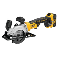 DeWALT DCS571P2 Accu Ultra Compact Cirkelzaag 115mm 18V XR 5.0Ah in TSTAK - 5035048723135 - DCS571P2-QW - Mastertools.nl