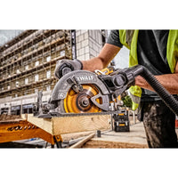 DeWALT DCS577N FLEXVOLT Accu Cirkelzaag 190mm 54V XR Basic Body - 5035048694145 - DCS577N-XJ - Mastertools.nl