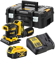 DeWALT DCW200P2 Accu Vlakschuurmachine 18V 5,0Ah in TSTAK - 5054905284138 - DCW200P2-QW - Mastertools.nl