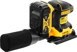 DeWALT DCW200P2 Accu Vlakschuurmachine 18V 5,0Ah in TSTAK - 5054905284138 - DCW200P2-QW - Mastertools.nl