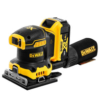 DeWALT DCW200P2 Accu Vlakschuurmachine 18V 5,0Ah in TSTAK - 5054905284138 - DCW200P2-QW - Mastertools.nl