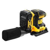 DeWALT DCW200P2 Accu Vlakschuurmachine 18V 5,0Ah in TSTAK - 5054905284138 - DCW200P2-QW - Mastertools.nl