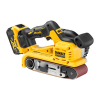 DeWALT DCW220P2 Accu Bandschuurmachine 75x533mm Brushless 18V XR 5.0Ah in TSTAK - 5035048793862 - DCW220P2-QW - Mastertools.nl