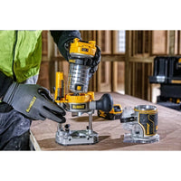 DeWALT DCW604NT Accu Boven- en kantenfrees 18V Basic Body in TSTAK - 5035048711804 - DCW604NT-XJ - Mastertools.nl