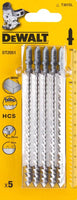 DeWALT DT2051 T 301 DL Decoupeerzaagblad voor Hout & Spaanplaat VE=5 - - - Mastertools.nl