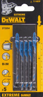 DeWALT DT2054 T 118 EOF Decoupeerzaagblad voor Metaal & Non-ferro VE=5 - - - Mastertools.nl