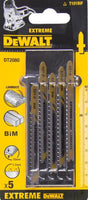 DeWALT DT2080 T 101 BIF Decoupeerzaagblad voor Hout & Laminaat VE=5 - - - Mastertools.nl