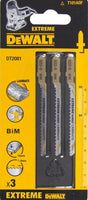 DeWALT DT2081 T 101 AOF Decoupeerzaagblad voor Bochten in Hout & Laminaat VE=3 - - - Mastertools.nl