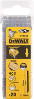 DeWALT DT2214 T 144 D Decoupeerzaagblad voor Hout VE=20 - 5035048075067 - DT2214-QZ - Mastertools.nl