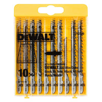 DeWALT DT2290 Decoupeerzaagbladenset voor hout 10-delig - 5035048061077 - DT2290-QZ - Mastertools.nl