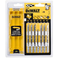 DeWALT DT2296 Decoupeerzaagbladenset Hout 10-delige - 5035048075142 - DT2296-QZ - Mastertools.nl