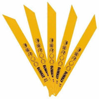 DeWALT DT2354 Reciprozaagblad metaal 203mm. VE=5 - - - Mastertools.nl