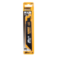 DeWALT DT2407L Reciprozaagblad Toughcoat 2x BIM 152x4.2mm 5st - - - Mastertools.nl