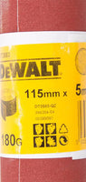 DeWALT DT3583 P180 Schuurpapier, rol 5m x 115. - 5035048067109 - DT3583-QZ - Mastertools.nl