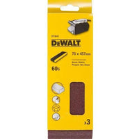 DeWALT DT3641 P60 Schuurband 75x457mm VE=3 - - - Mastertools.nl