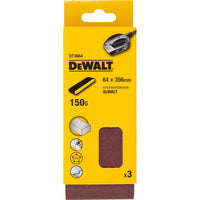 DeWALT DT3664 P150 Schuurband 64x356mm VE=3 - 5035048069042 - DT3664-QZ - Mastertools.nl