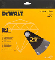 DeWALT DT3773 Diamantschijf Gesegmenteerd 230x22,23mm - 5035048058602 - DT3773-XJ - Mastertools.nl