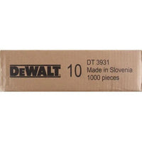 DeWALT DT3931 Lamellen Lamellen nr. 10 (1000x) - 5035048025376 - DT3931-QZ - Mastertools.nl