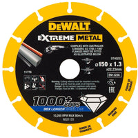 DeWALT DT40253 EXTREME™ Metal Diamant Doorslijpschijf 150mm - 5035048545324 - DT40253-QZ - Mastertools.nl