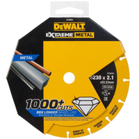 DeWALT DT40255 Extreme Metal Doorslijpschijf 230mm - 5035048545355 - DT40255-QZ - Mastertools.nl