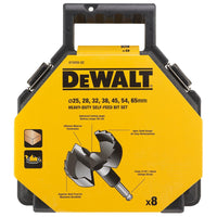 DeWALT DT4593 Cilinderkopboorset 8-delig 25-65mm + verlengstuk 140mm - 5054905283674 - DT4593-QZ - Mastertools.nl