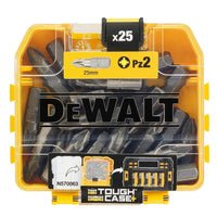 DeWALT DT71521 PZ2 25mm Schroefbits 25 stuks - 5035048535196 - DT71521-QZ - Mastertools.nl