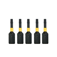 DeWALT DT7379T Extreme Impact Torsion Schroefbits T10 25mm 5 Stuks - 5035048089231 - DT7379T-QZ - Mastertools.nl